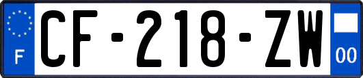 CF-218-ZW