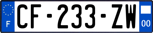 CF-233-ZW