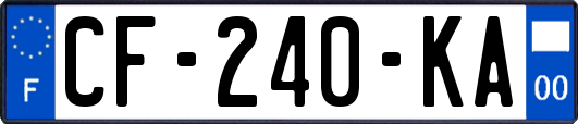 CF-240-KA