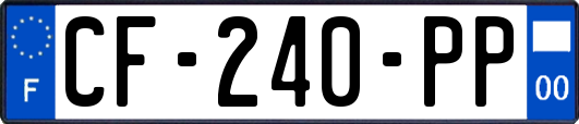 CF-240-PP