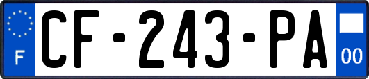 CF-243-PA