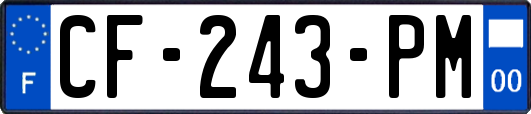 CF-243-PM