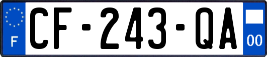 CF-243-QA
