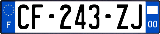 CF-243-ZJ