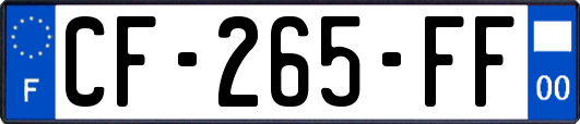 CF-265-FF