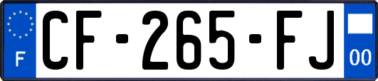 CF-265-FJ