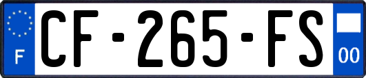 CF-265-FS