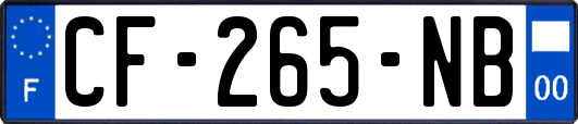 CF-265-NB
