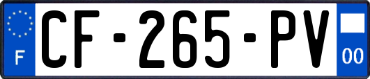 CF-265-PV