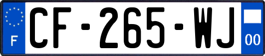 CF-265-WJ