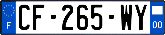 CF-265-WY