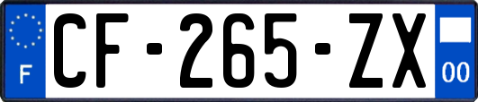 CF-265-ZX