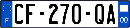 CF-270-QA