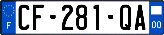 CF-281-QA