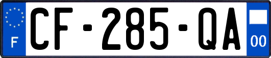 CF-285-QA