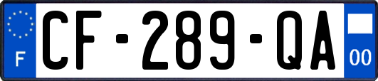 CF-289-QA