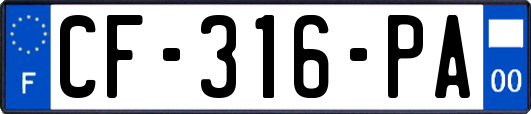 CF-316-PA