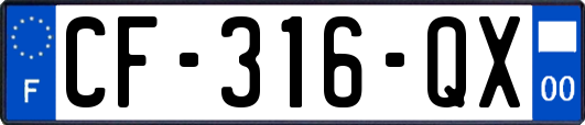 CF-316-QX