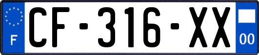 CF-316-XX