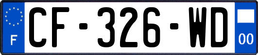 CF-326-WD