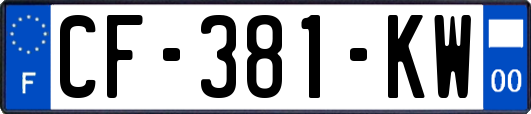 CF-381-KW