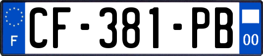CF-381-PB