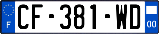 CF-381-WD
