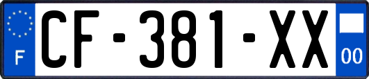 CF-381-XX