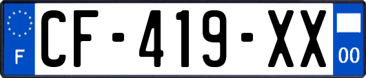 CF-419-XX