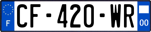 CF-420-WR