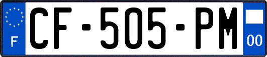CF-505-PM