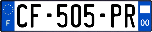 CF-505-PR