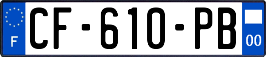 CF-610-PB
