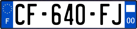 CF-640-FJ