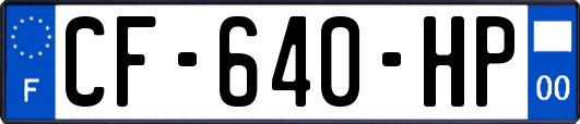 CF-640-HP