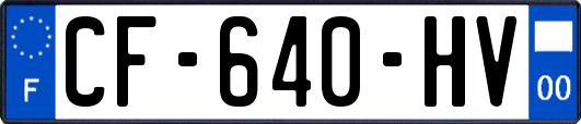 CF-640-HV