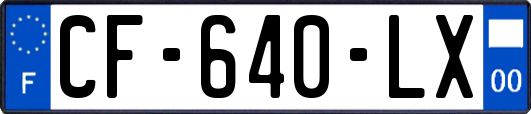 CF-640-LX