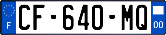 CF-640-MQ