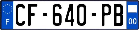 CF-640-PB