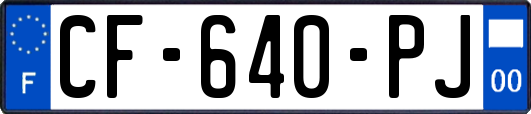 CF-640-PJ