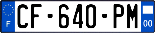 CF-640-PM