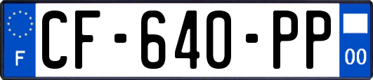 CF-640-PP