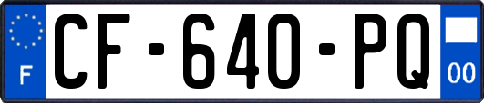 CF-640-PQ