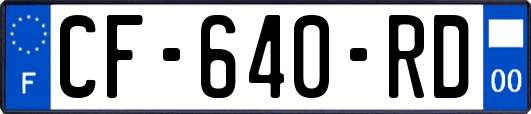 CF-640-RD