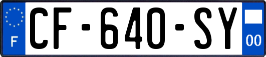 CF-640-SY