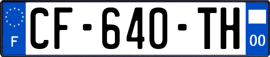 CF-640-TH