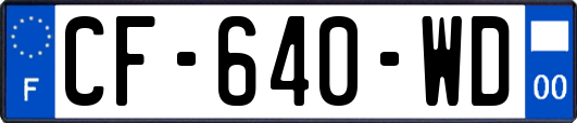 CF-640-WD