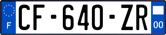 CF-640-ZR