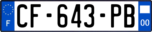 CF-643-PB