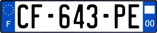 CF-643-PE